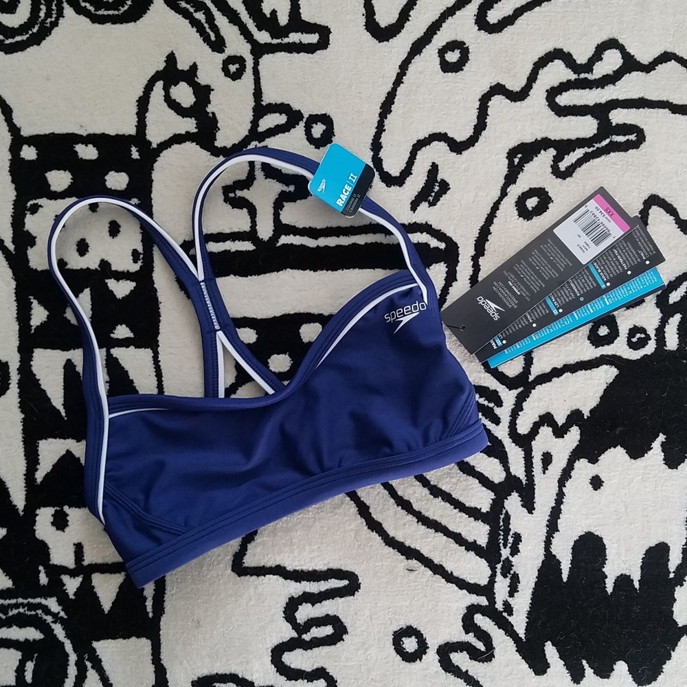 Speedo racerback bathing suit top